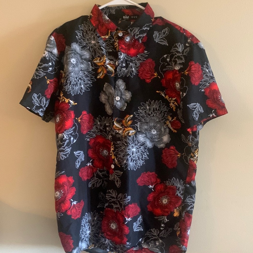 Floral Button Down